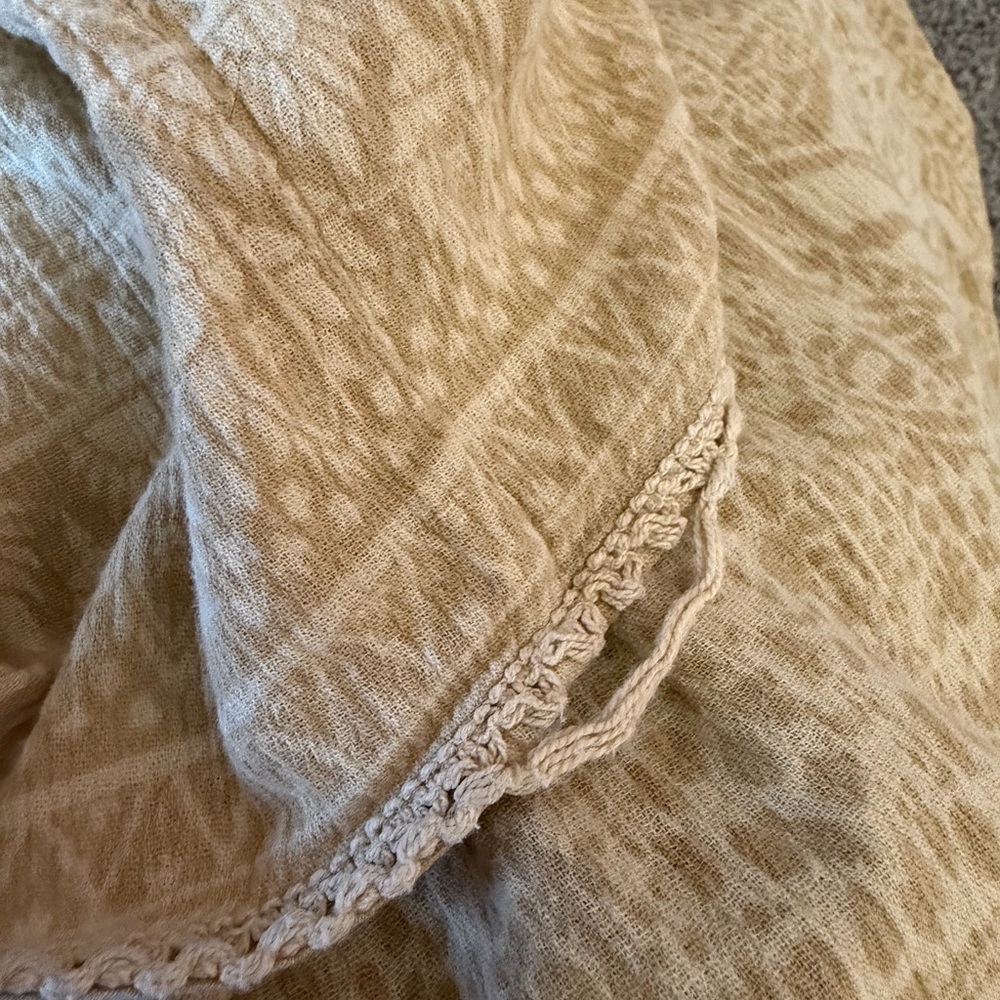 Spell & The Gypsy Wild Thing Maxi Dress Spaghetti Strap Boho Tiered Size Medium - Picture 7 of 16